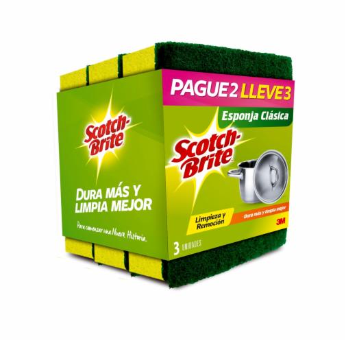 Esponja Clasica Scotch Brite