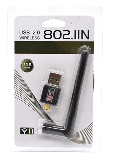 Adaptador Wifi Antena USB 2.0 PLUS 150Mbps JALTECH