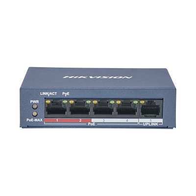 SWITCH POE 4 Puertos 10/100MBPS