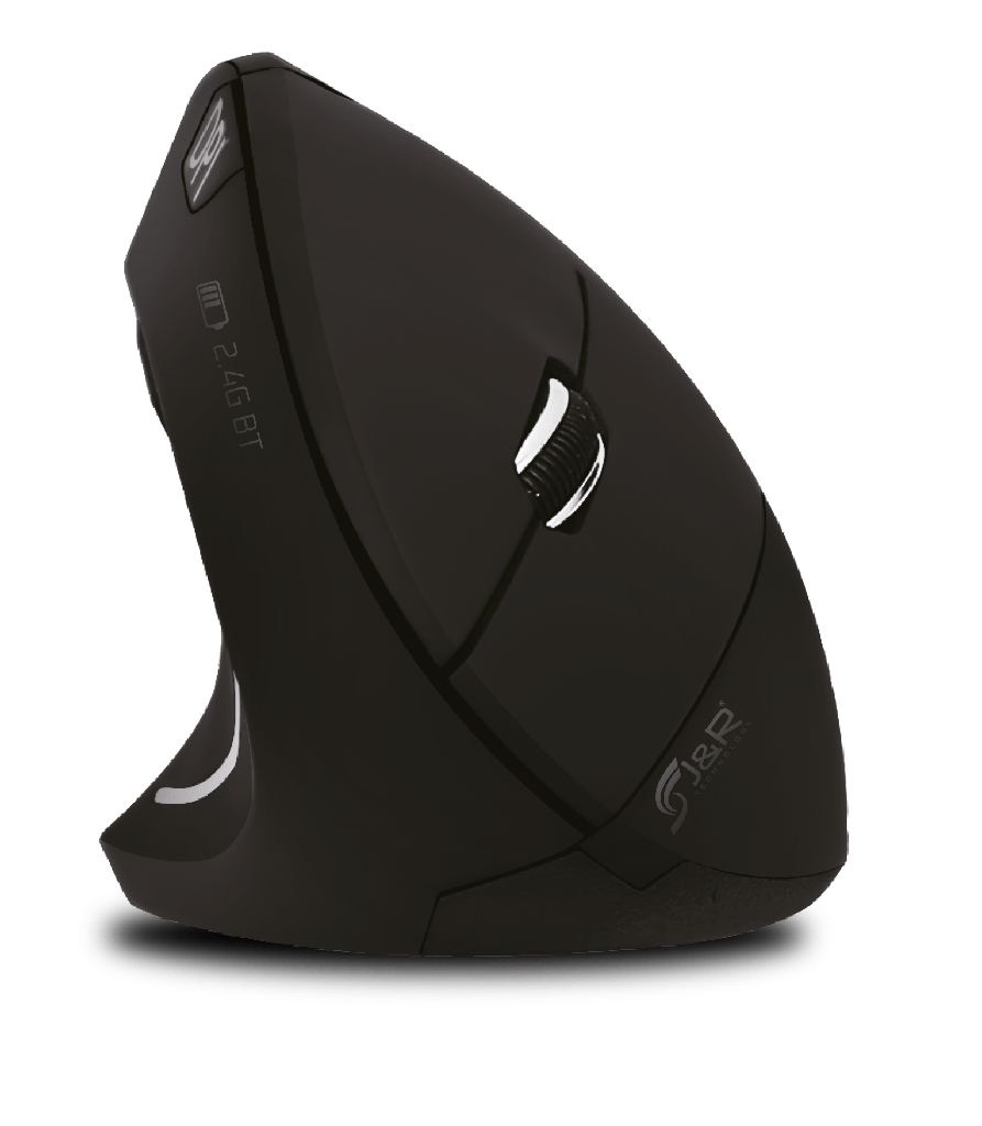 Mouse Ergonómico Recargable 63 Grados mijr-024