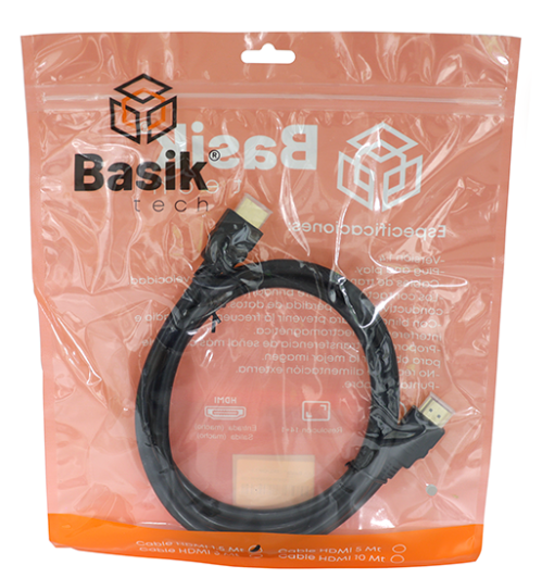 Cable HDMI 1.5Mts - Basik