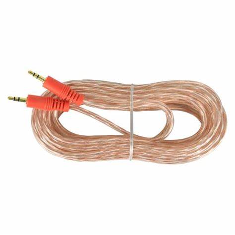 Cable 1x1 Plug 3.5 Ster 1.8metros Siliconado CA1X1ST1-8MTRAF
