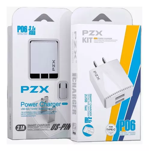 Cargador Celular DC5V=3.1ATIPO C PZX P06