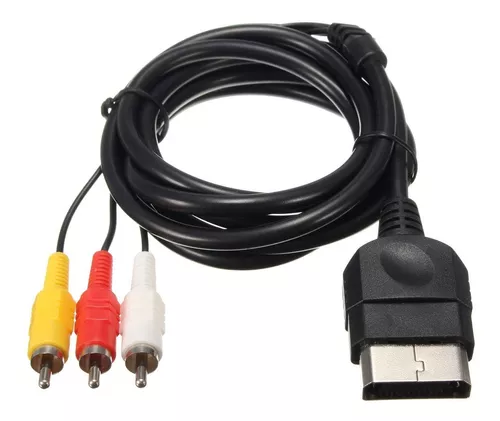 Cable AV RCA para Xbox 360 Slim - 1.8M Audio y Video