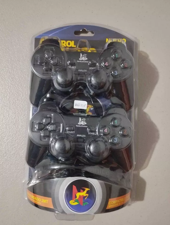 Control Análogo Doble Para PC BLISTER
