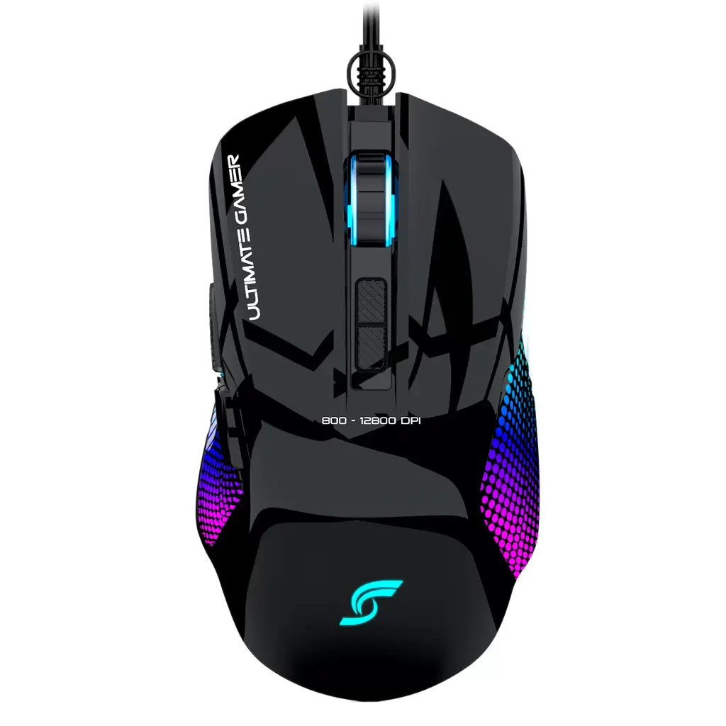 Mouse Gamer SERENITY 7 Botones RGB 800 MGJR-051