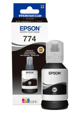 Botella EPSON T774120 Negra #774 M100/M200/M205