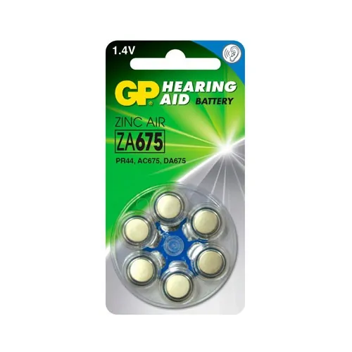 Pila Auditiva Gp Za675-1.4v