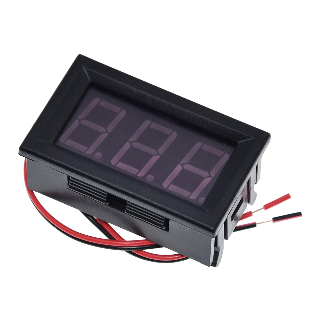 Voltimetro Digital 0-100v Azul Hks056