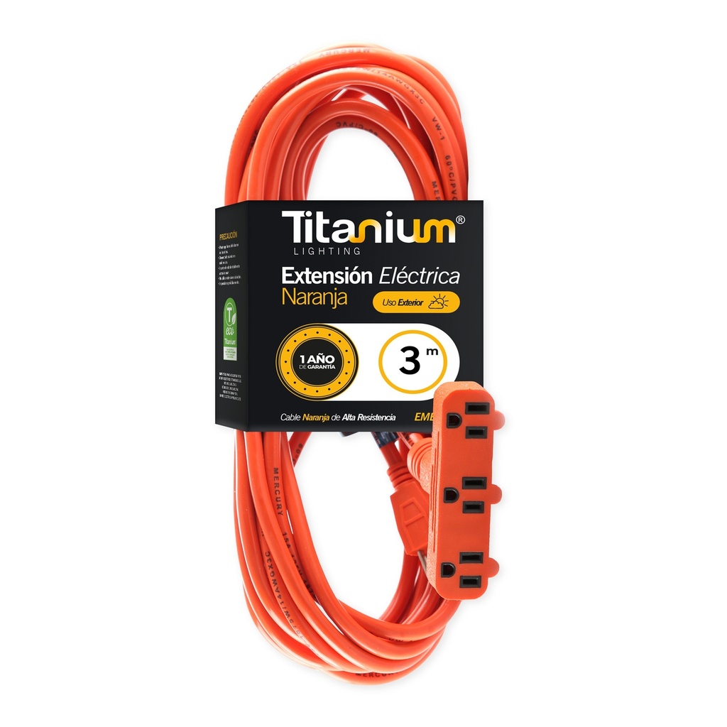 Extension 3M Naranja 3X14 TITANIUM X3