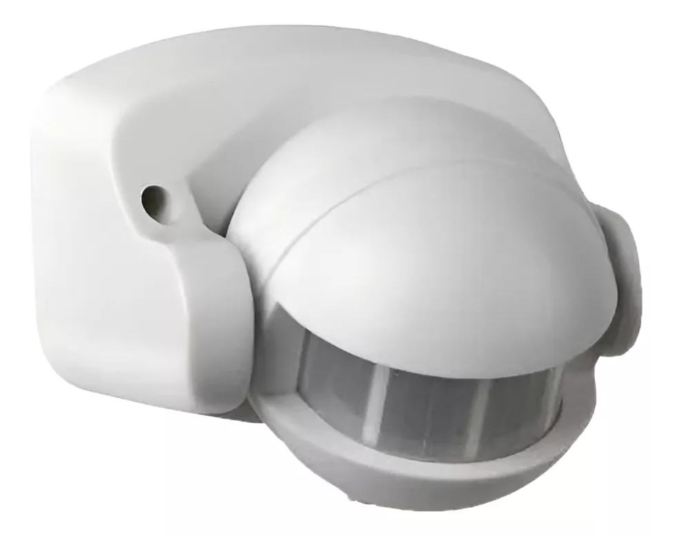 Sensor de movimiento interperie 180°