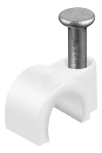 Grapa Plástica Redonda Mediana