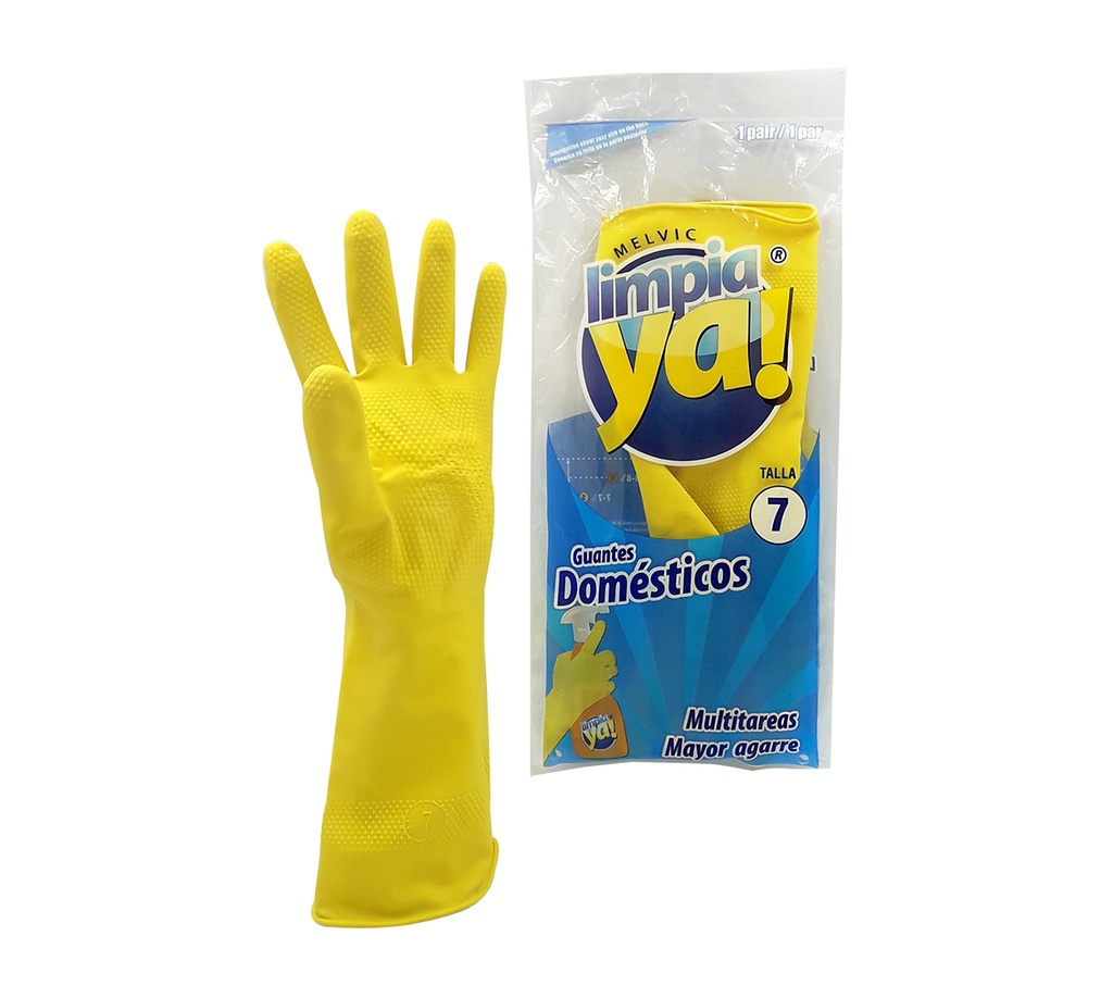 Guante Amarillo 7.5
