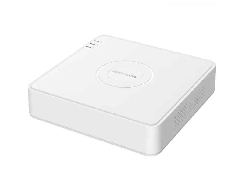 DVR Mini 4 Megapixel Lite / 8 Canales + 4 Ip TURBOHD iDS-7108HQHI-M1/SC