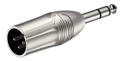 CONVERTIDOR PLUGTS6-3 A XLR MACHO ROXTON 