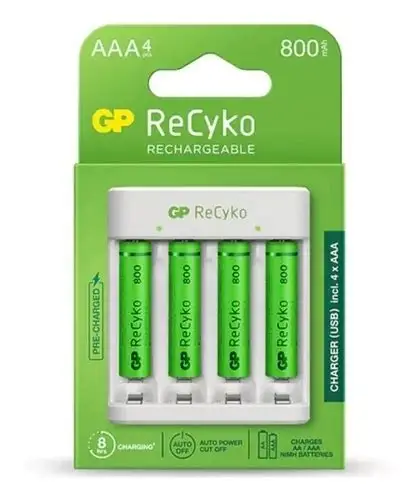 Cargador GP E411 AAA/AA ReCyko