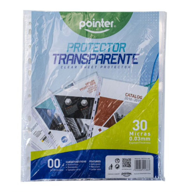 Bolsillo catálogo carta X100 Pointer 