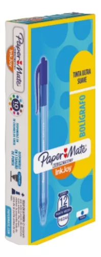 PAPERMATE Lapicero Kilometrico 1.0mm/0.7mm Azul