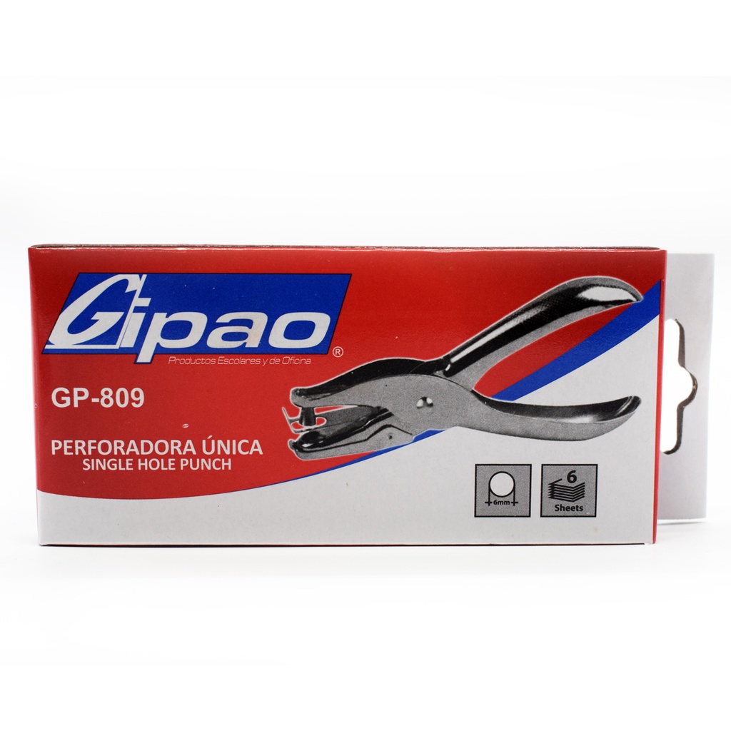 Perforadora 1 Hueco Gipao GP809