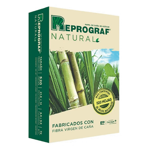 Resma Ecologica Reprograf Carta 21.6 X 27.9 Cm 75g