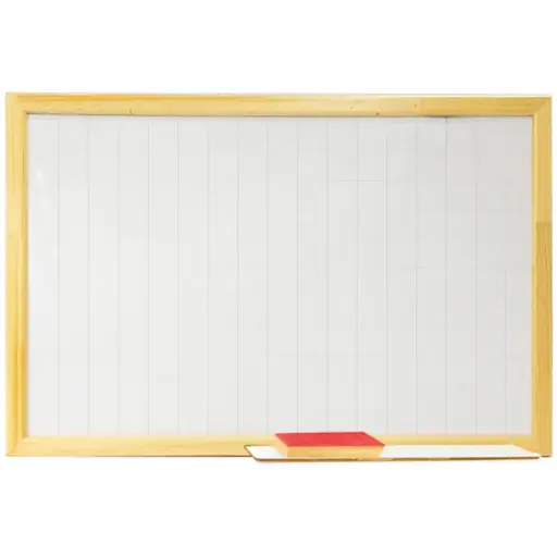 [904018] Tablero Acrilico Marco Madera 60 X 80 Cm Artecma (Madera)
