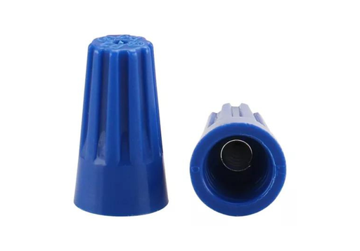 [504015] Conector de resorte cal. 22-16 awg azul