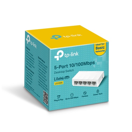 [704020] SWITCH TP-LINK 5 Puertos LS1005