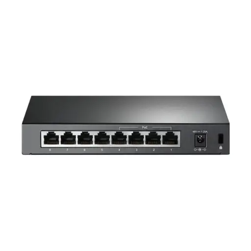 [DS-3E0109P-E/M] Switch PoE+ / No Administrable / 8 Puertos 10/100 Mbps PoE+ / 1 Puerto 100 Mbps Uplink / PoE hasta 250 metros / 60 W