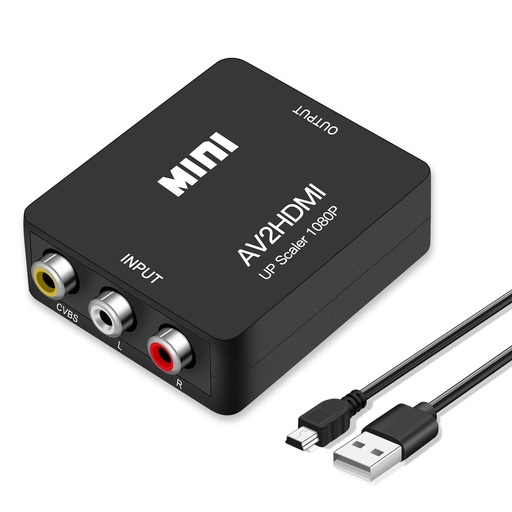 [710068] Caja Convertidora HDMI A RCA