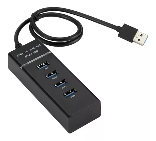 [711108] Hub Usb 3.0 4 Puertos Cable 30cm