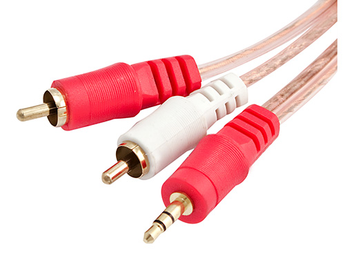 [713016] Cable 2x1 Plug 3.5- 2rca 10metros Estereo Siliconado