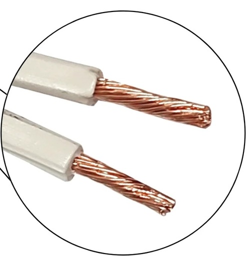 Cable Duplex Tel Neopreno Aleacion 2x18awg