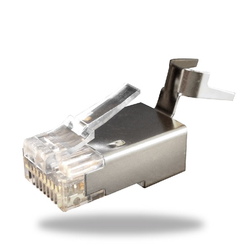 [714214] Rj45 Plug Comput Categoria 6a Metalico 