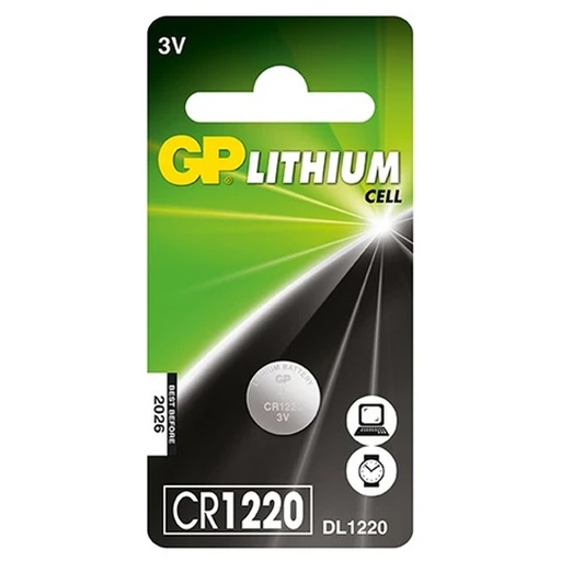 [716112] Pila 3V/ Moneda CR1220 LITHIUM