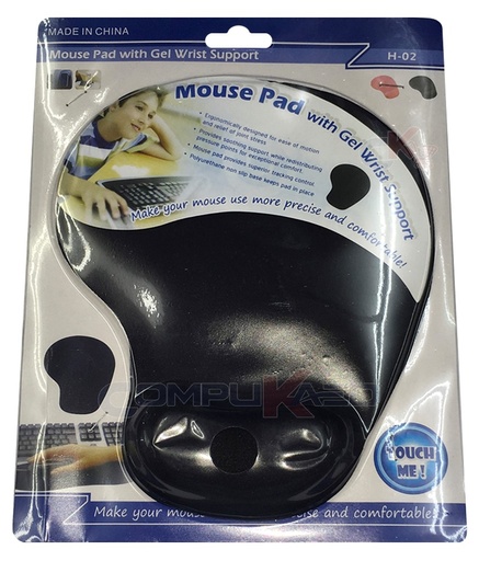 [716195] Pad Mouse Gel Negro ETR-1039G-1