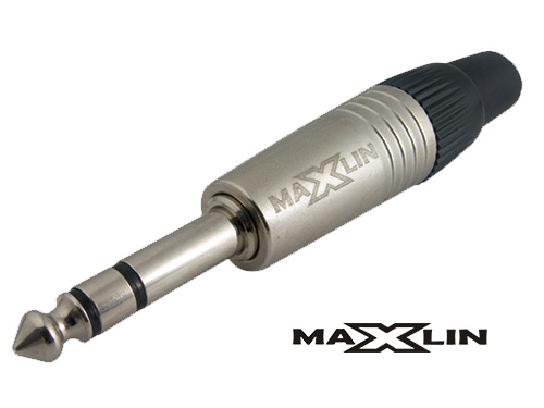 [717129] PLUG 6.35MM Monofónico Metálico P/Plastificado