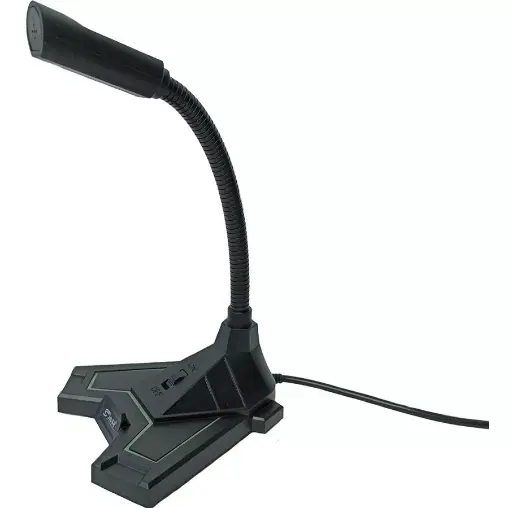 [717360-MCJR-003] Micrófono Gamer 7 Colores LED Brazo FLEX MCJR-003
