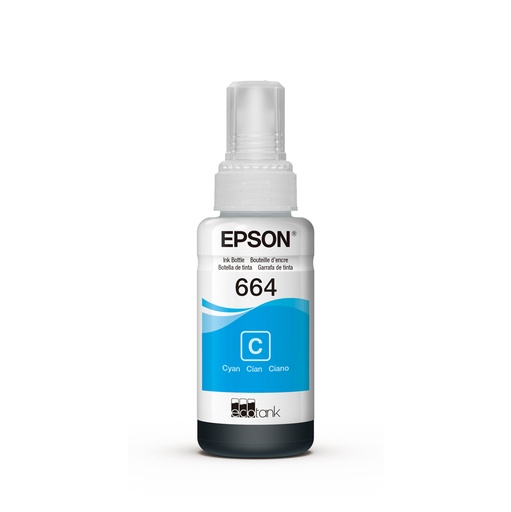 [723004] Botella Tinta Epson T664220 Azul #664