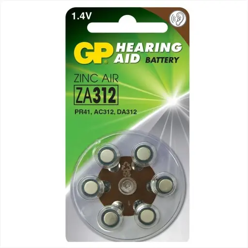 [724074] Pila Auditiva Gp Za312-1.4v