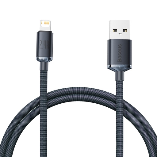 [726065] Cable IPHONE 2.4A Negro