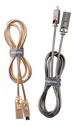 [726214] Cable V8 Metalico BSC-MH100M BRIGHTSIDE