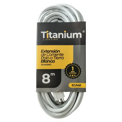 [303205] Extension De Corriente Polo Tierra 8M ECA40