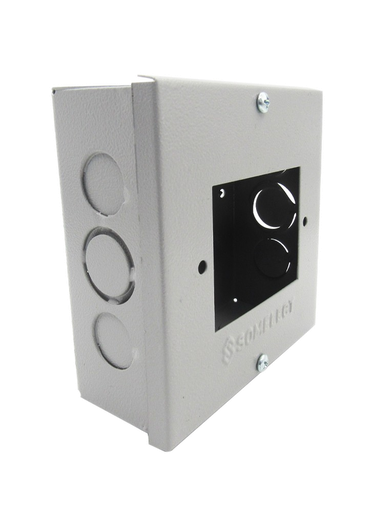 [306057] Caja Tapa Datos Metalica 12 X 12 X 5cm 