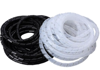 Organizador Plastico Cables 10MM Transparente