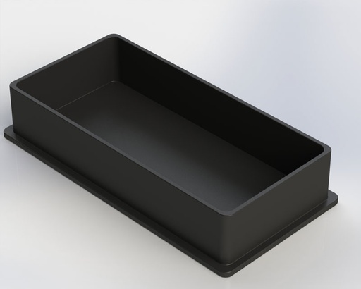 Tapon Plastico Rectangular De 3x1 1/2