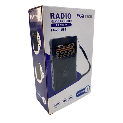 [716293] Radio Fx201usb Fox Tech