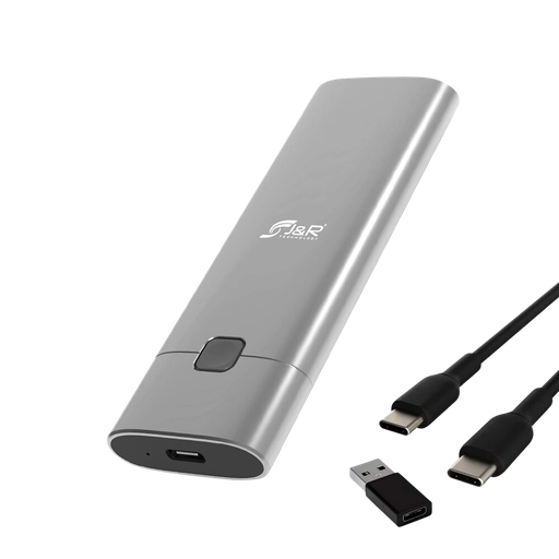 [JHDD-010] Caja Para SSD/M.2/NVMe Protocolo Single Aluminio