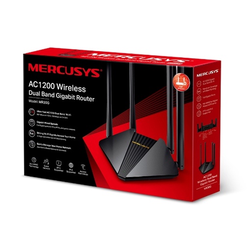 [MR30G] Router Mercusys MR30G AC1200 Dual B Wifi