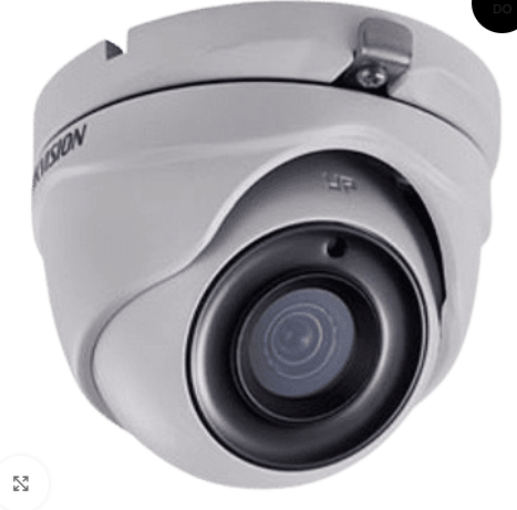Cámara Tipo Domo TURBOHD 5K HIBRIDA B/N DS-2CE78H0T-IT1F (2.8MM)