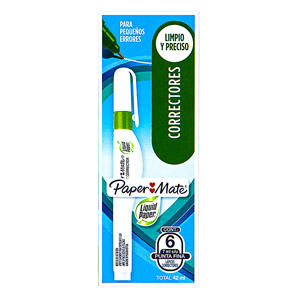 [121085] PAPERMATE Corrector Liquido en Lapicero 